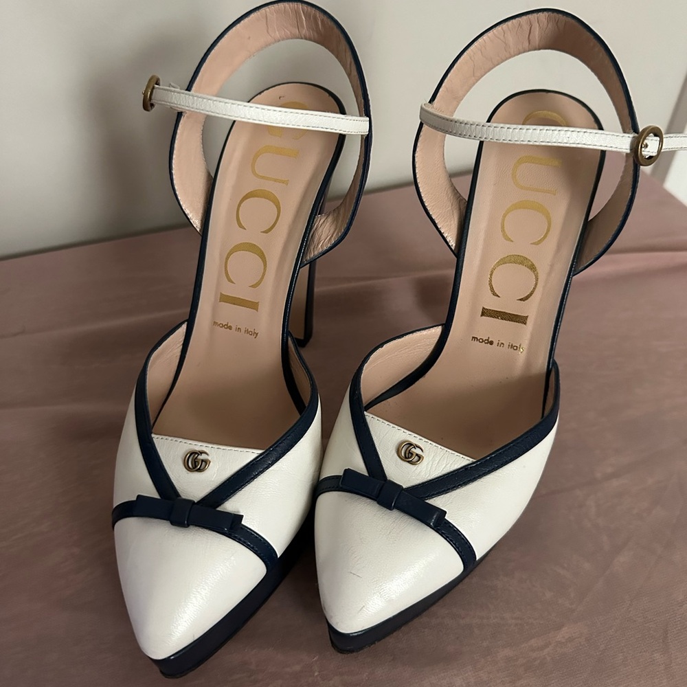 Gucci Alison Leather Heel